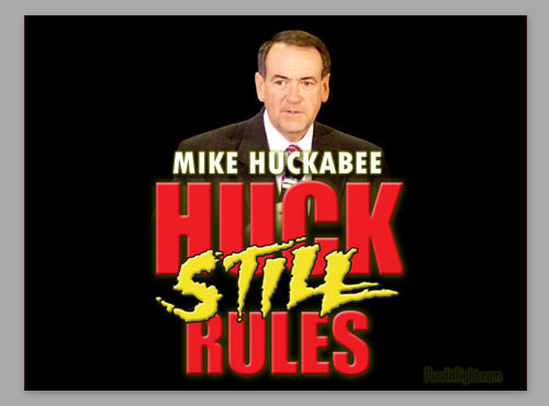 Mike Huckabee still rules wallpaper